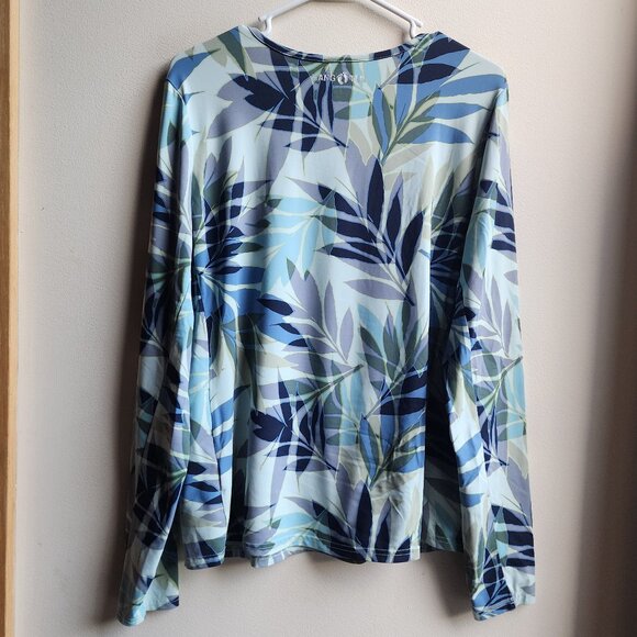 Hang Ten Tropical Print Rash Guard Size XL - Picture 13 of 15